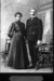 Иван Иванович и Наталия Яковлевна Титовы вскоре после свадьбы, Нижнетагильский завод, 1908 год.